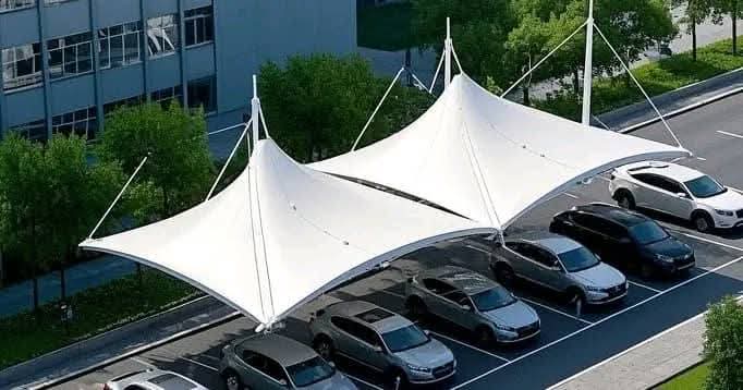 مظلات مواقف